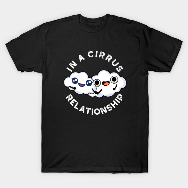 I'm In A Cirrus Relationship Cute Cloud Pun T-Shirt by punnybone